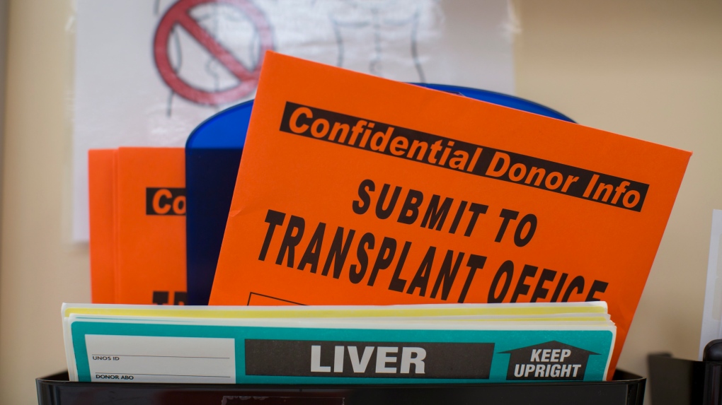 Organ donation paperwork