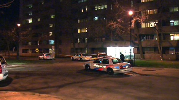 Ontario's SIU is investigating injuries suffered by a woman outside an east-end apartment complex on Wednesday, April 18, 2012.