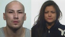 Ryan James Varley and Kristin Marie Lerat are seen in these photos provided by Regina police.