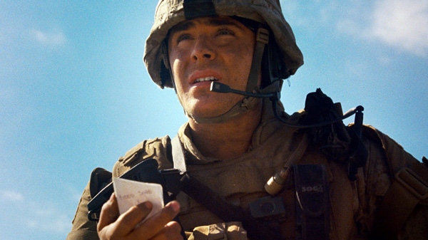 Zac Efron in a scene from Warner Bros. 'The Lucky One.'