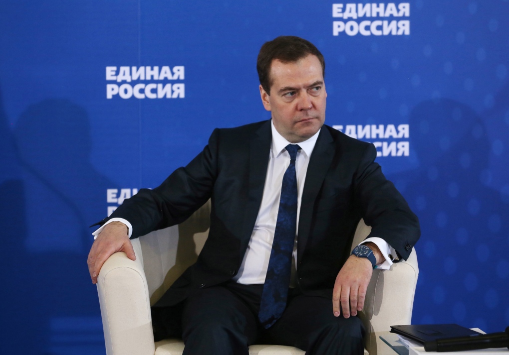 Russia PM Dmitry Medvedev