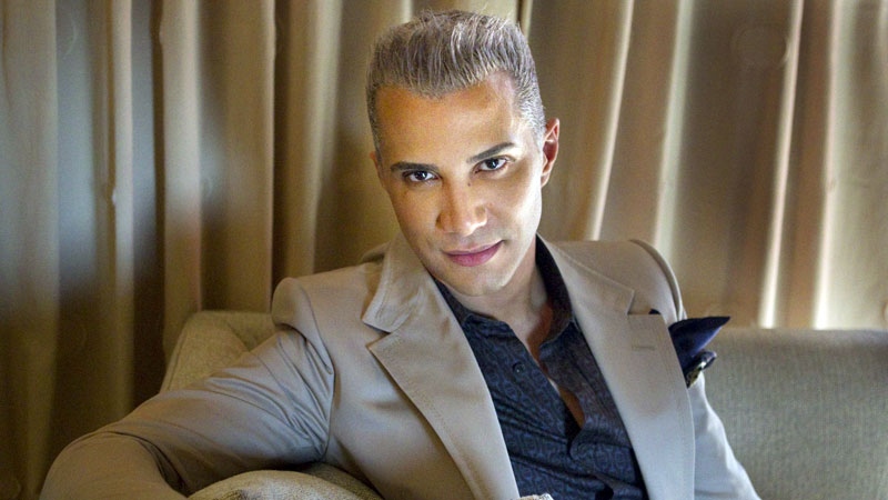 Jay Manuel poses for a photo in a Toronto hotel room on Tuesday March 15, 2011. (THE CANADIAN PRESS/Chris Young)