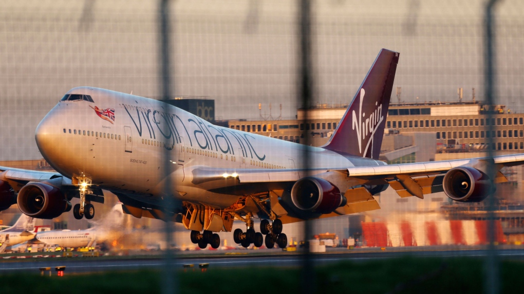 Virgin Atlantic passenger jet emergency landing
