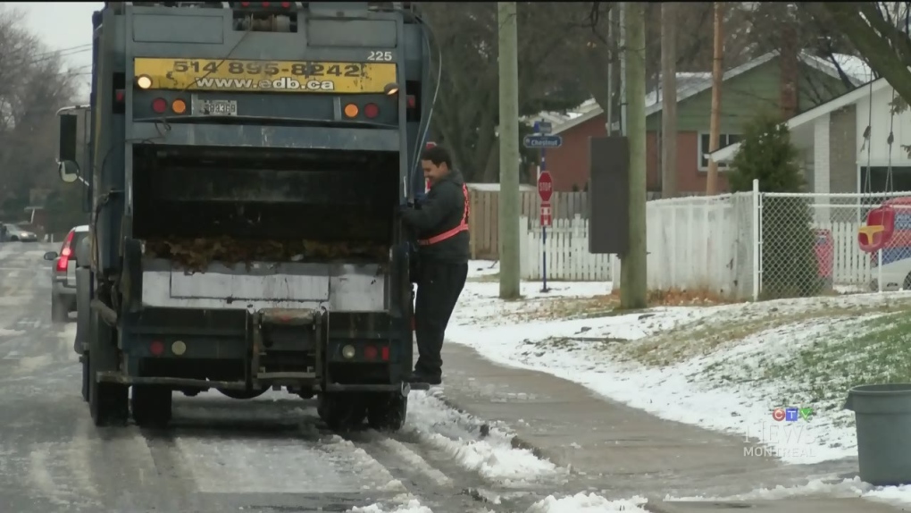 CTV Montreal: The garbage man only comes twice