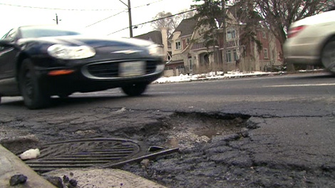Mayor Rob Ford and several city councillors are introducing a new way to report potholes to the city. 