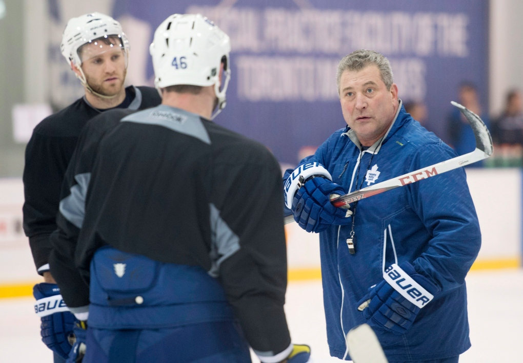 Peter Horachek Toronto Maple Leafs coach