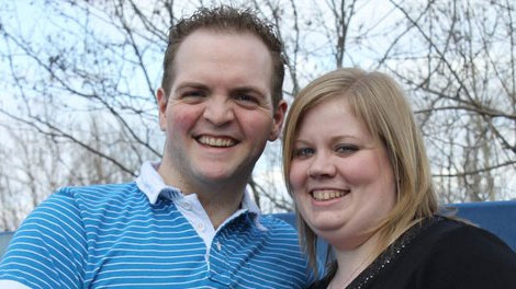 Mark, 34, and Courtney Penney, 28, in an undated photo provided by a family friend. Supplied.