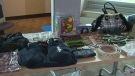 More than $1-million worth of counterfeit goods have been seized after a raid at Dr.Flea's Flea Market.