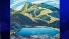 Franklin Carmichael's Lone Lake is seen in this image. (Joyner.Waddingtons.ca)