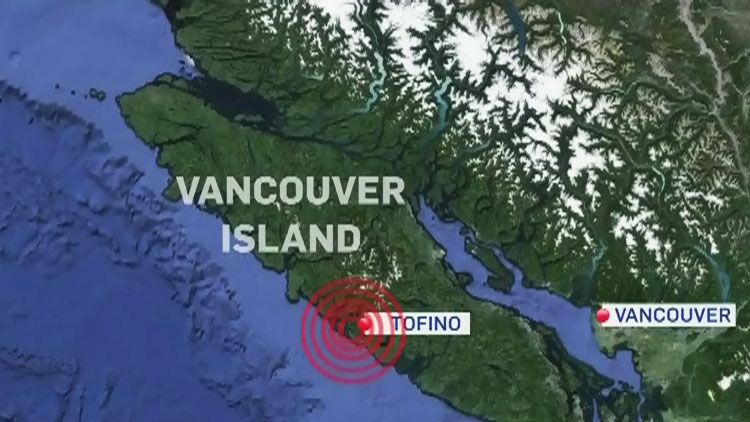 CTV Vancouver: Quake rattles Vancouver Island