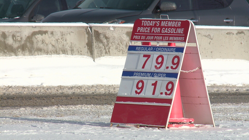 Ottawa gas prices now into the 70's price range