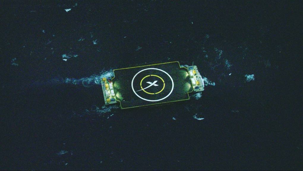 SpaceX ocean barge