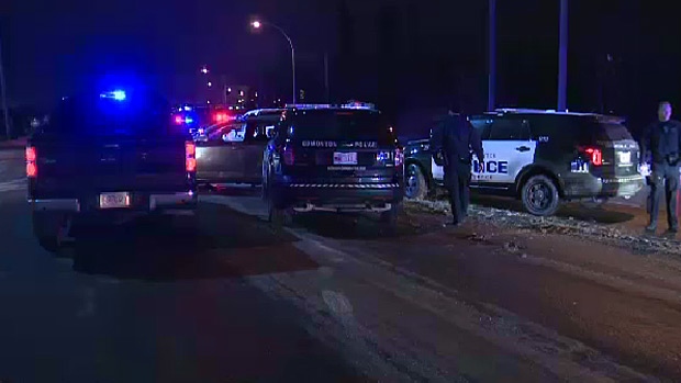 Edmonton police chase