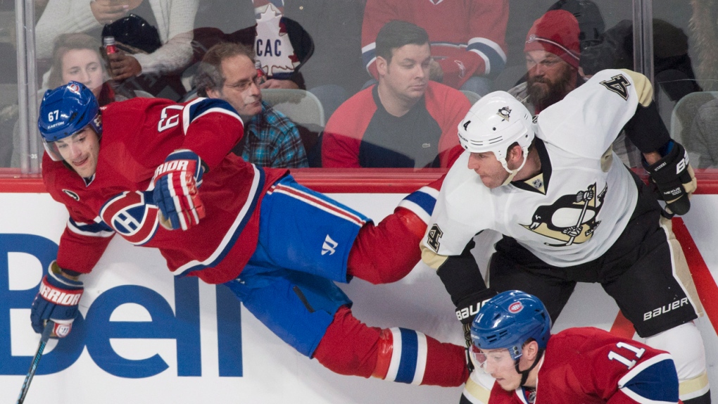 Gallagher skates by as Pacioretty is checked