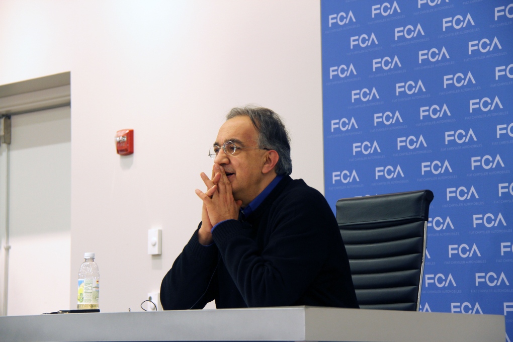 Sergio Marchionne, CEO Fiat Chrysler