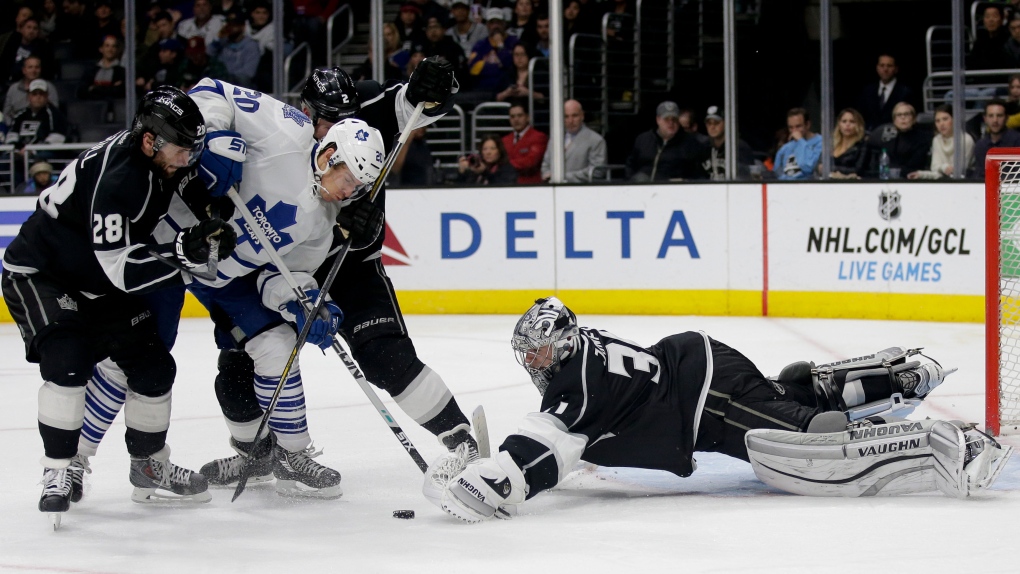 Leafs lose to Kings 2-0 in L.A.