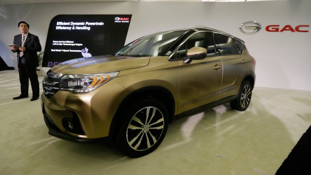 GAC GS4, from China, unveiled in Detroit