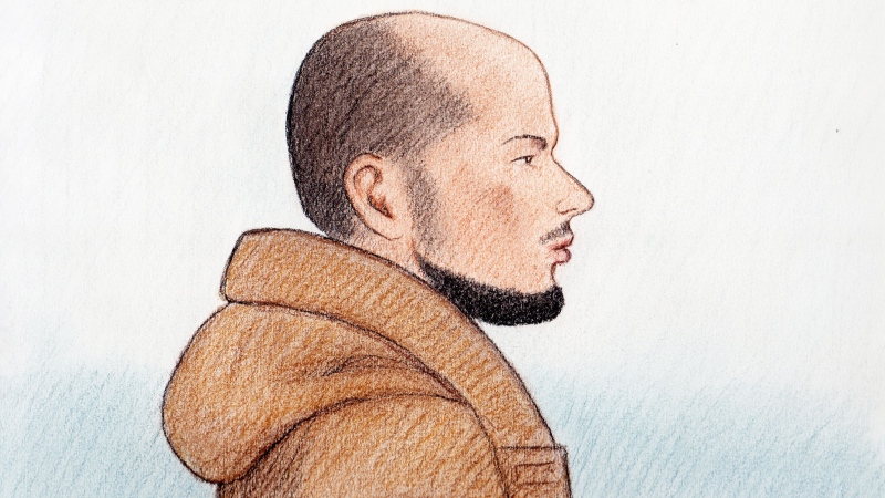 Suliman Mohamed, 21, appeared in a Ottawa courtroom on Tuesday, Jan. 13, 2015. (Laurie Foster-MacLeod)