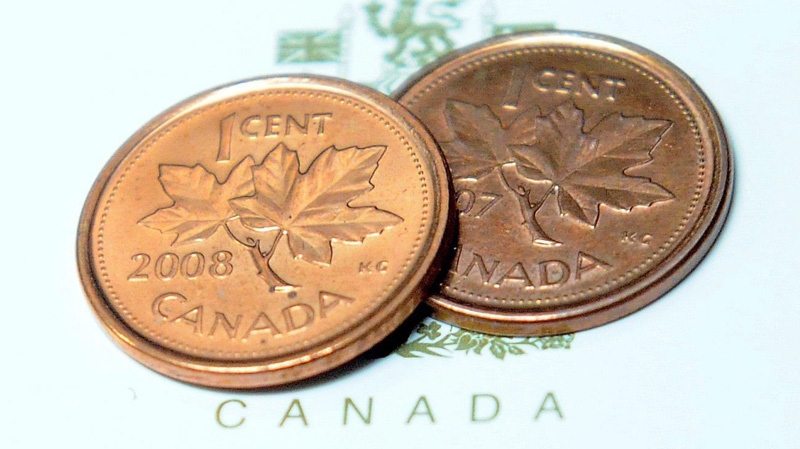 Pennies are shown in Ottawa on Thursday, March 29, 2012. The humble one-cent piece is set to disappear from Canadian pockets, a victim of inflation.  (Sean Kilpatrick / THE CANADIAN PRESS)