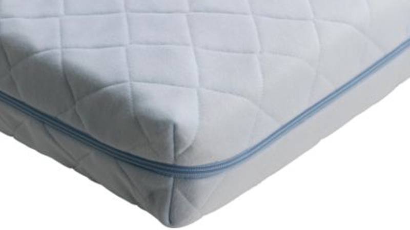 An Ikea Vyssa-style crib mattress, Vinka model, is shown. The furniture retailer is recalling 169,000 of the mattresses in the U.S. and Canada after reports of infants getting trapped. Thursday, Jan. 15, 2015. (Ikea)