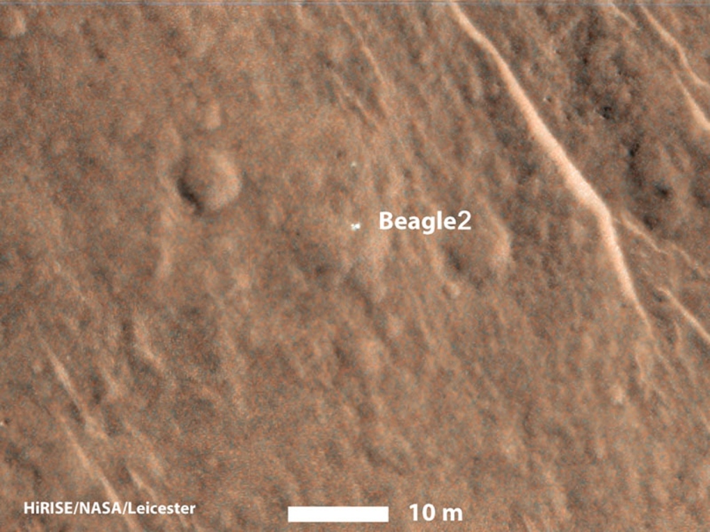 beagle lander mars
