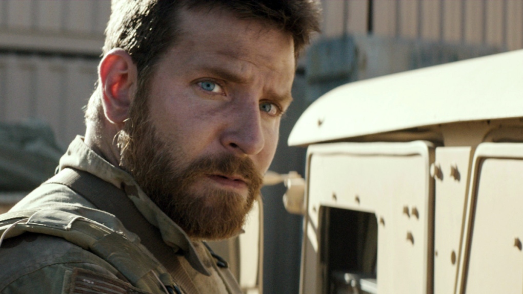 Bradley Cooper in a scene from 'American Sniper'