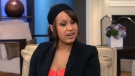 Jasmine Richards opens up to Canada AM about her anti-bulling program, Monday, May 7, 2012.
