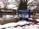 St. Gregory Catholic School sits vacant in Tecumseh on Jan.19, 2015. (Adam Ward / CTV Windsor)