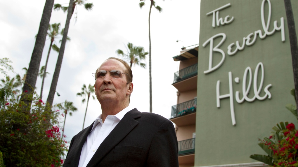 In this April 25, 2012 photo, Robert S. Anderson, author and Beverly Hills Hotel historian, poses for a portrait in front of the Beverly Hills Hotel in Beverly Hills, Calif. Anderson's book "The Beverly Hills Hotel - The First 100 Years" celebrates the 100th anniversary of the Beverly Hills Hotel. (AP Photo/Matt Sayles)