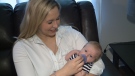 New mom, Dominik Chartrand, recently benefited from a call from an Ottawa Public Health nurse. The health department says funding pressures mean it can no longer offer that service to everyone.