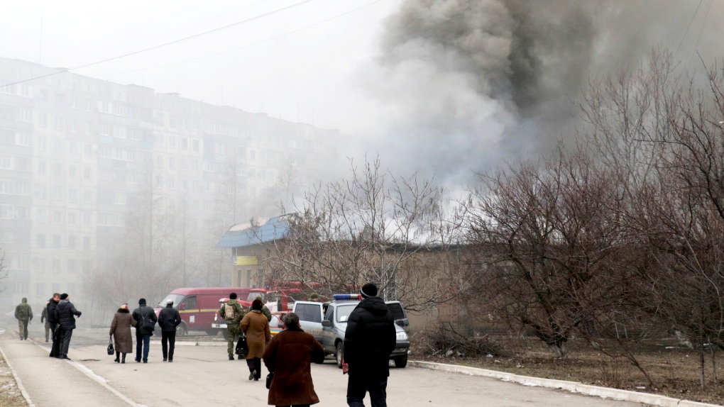 Mariupol shelling