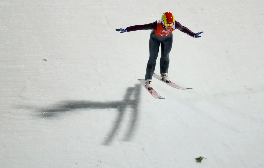 Canada's Taylor Henrich at Sochi Olympics