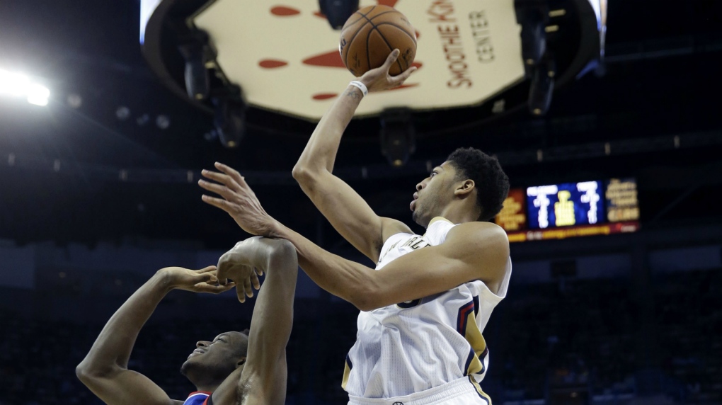 Anthony Davis leads Pelicans to win over 76ers