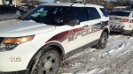 Guelph Police Service vehicles are seen in a file photo. (David Imrie / CTV Kitchener)