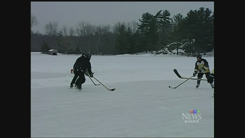 CTV Barrie: Taylor Cup pond hockey tournament