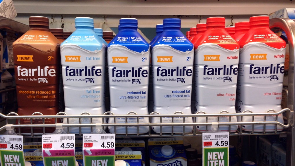 Fairlife milk products