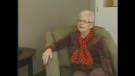 Sheila Veh, a heart attack survivor, discusses what she experienced in Komoka, Ont. on Tuesday, Feb. 3, 2015. (Chuck Dickson / CTV London)