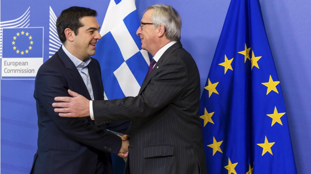 Greek PM talks debt with European Commission