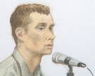 Nathan Fry, seen taking the stand during his trial, was found guilty of first-degree murder on Sunday, Oct. 5, 2008.