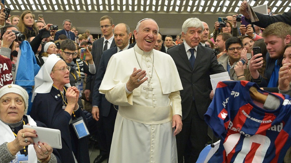 Pope Francis at the Vatican