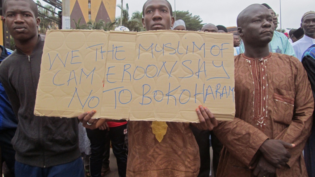 Anti-Boko Haram protest in Cameroon