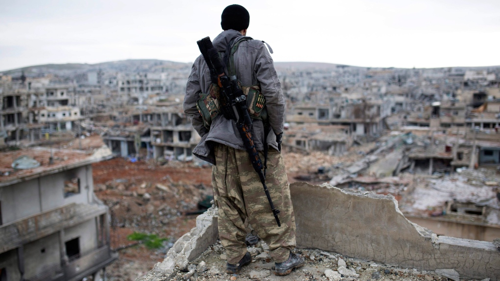 Syrian Kurdish sniper