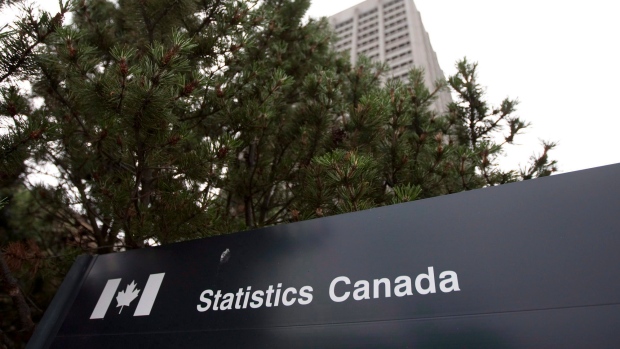 Statistics Canada says GDP fell 0.1 per cent in July