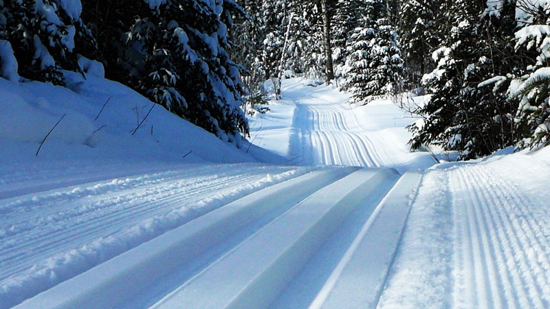 The NCC says cross-country skiing trails, snowshoe trails and hiking trails remain open