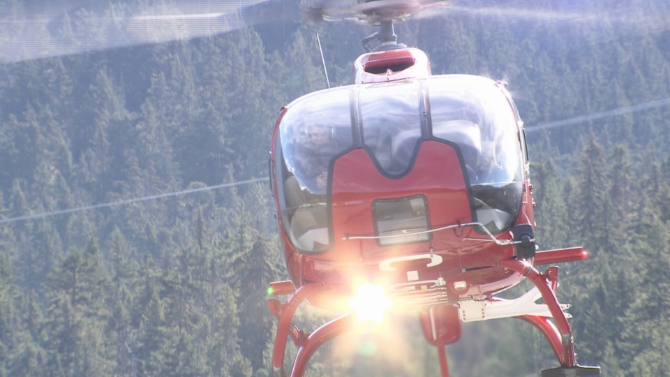 Whistler Blackcomb helicopter 