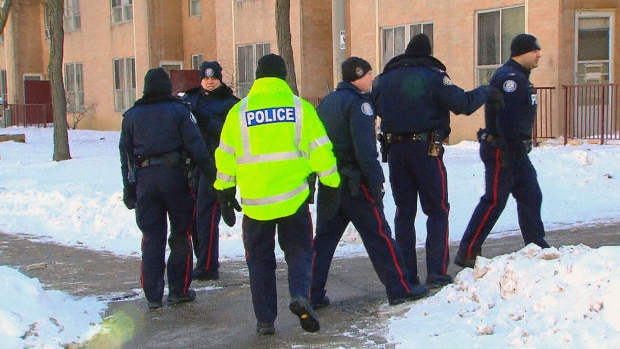 Toronto police lead a huge search effort