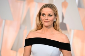 Reese Witherspoon arrives at the Oscars on Sunday, Feb. 22, 2015, at the Dolby Theatre in Los Angeles. (AP / Invision / Jordan Strauss)