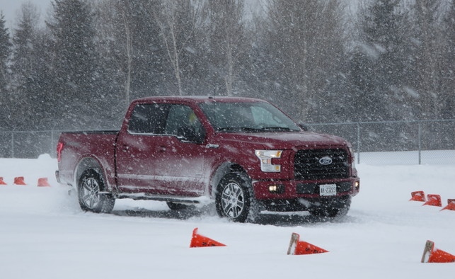 2015 Ford F-150 winter drive