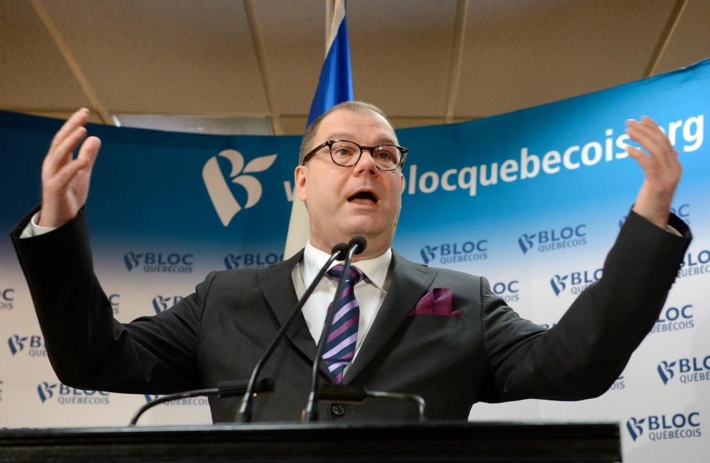 Bloc Quebecois Leader Mario Beaulieu