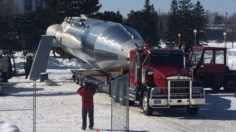 Atlas Rocket dismantled